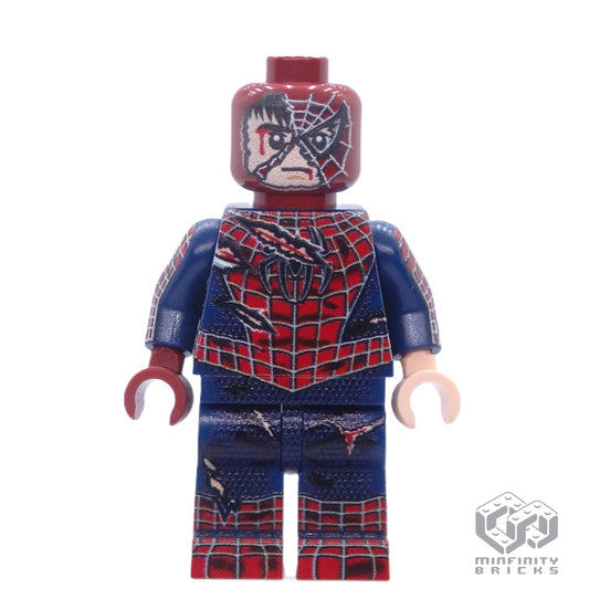 Spider-Man 1, Battle-Damaged edition | Adult Collectible Minifigure 14+