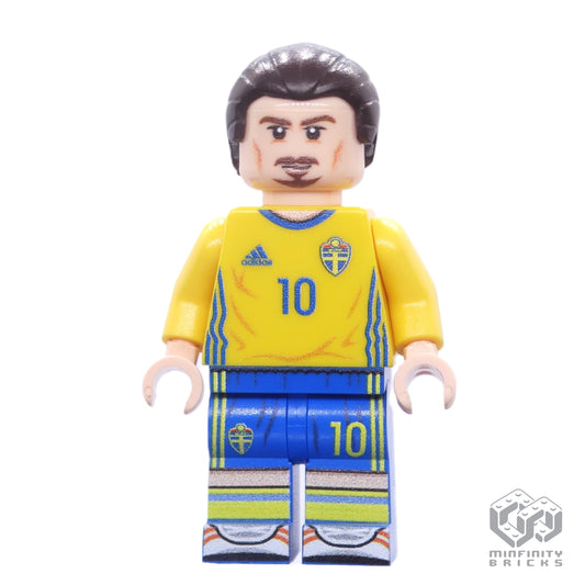 ZLATAN IBRAHIMOVIC, Swedish National Football Team 2016 | Adult Collectible Minifigure 15+
