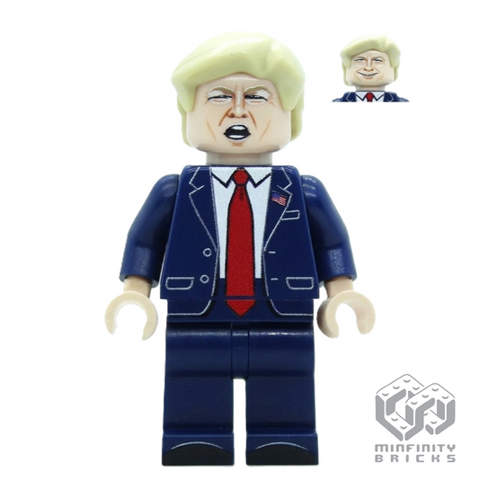 Donald Trump, the USA | Adult Collectible Minifigure 15+