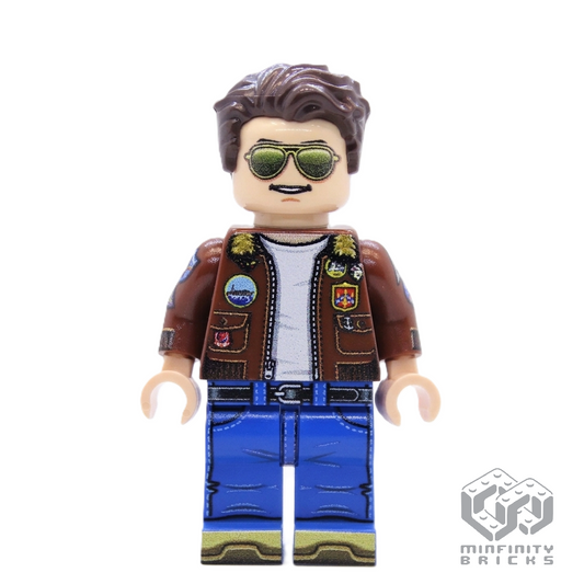 Maverick in (Leather) Jacket, Top Gun 2022 | Adult Collectible Minifigure 15+