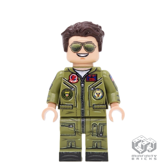 Maverick in Pilot Suit, Top Gun 2022 | Adult Collectible Minifigure 15+