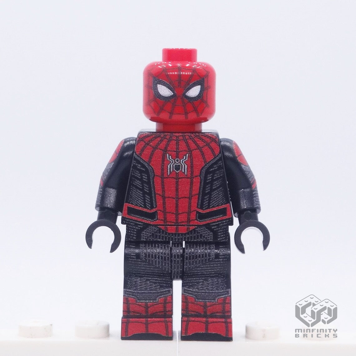 Spider-Man Black and Red suit, Far From Home | Adult Collectible Minifigure 15+