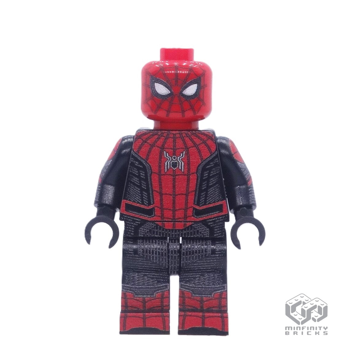 Spider-Man Black and Red suit, Far From Home | Adult Collectible Minifigure 15+