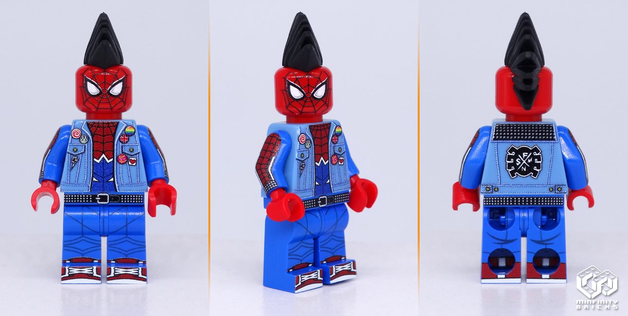 Spider PUNK | Adult Collectible Minifigure 15+